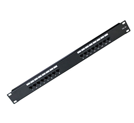 Cat5e Rj45 patch panel 