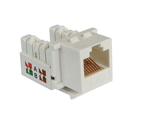 Cat5e UTP keystone jack